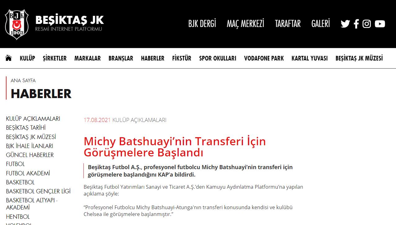 包含曝亚伯拉罕强制买断条款触发将永久转会贝西克塔斯的词条