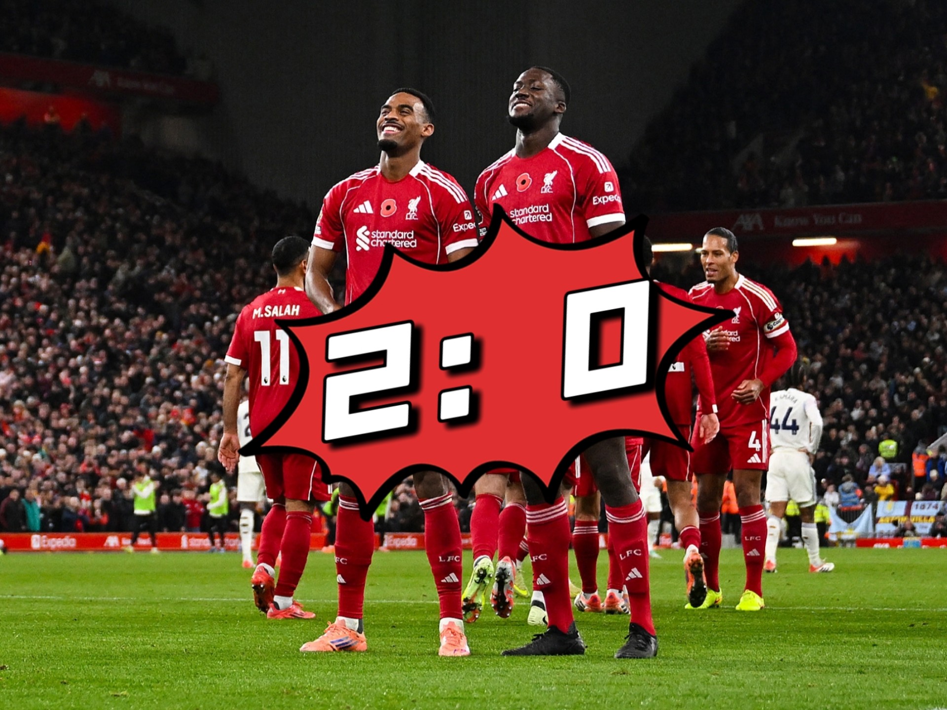 英超利物浦1-1水晶宫萨拉赫破门赫拉芬贝赫染红的简单介绍