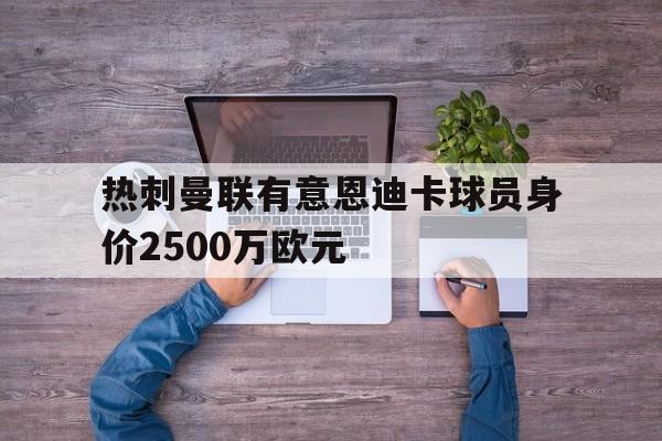 包含热刺曼联有意恩迪卡球员身价2500万欧元的词条 第1张 包含热刺曼联有意恩迪卡球员身价2500万欧元的词条 第1张